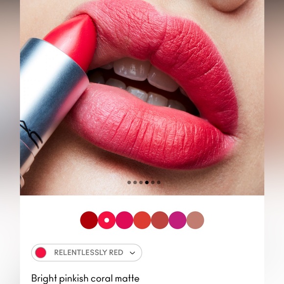 MAC COSMETICS | ‘Relentlessly Red’ Retro Matte Lipstick - Picture 5 of 6